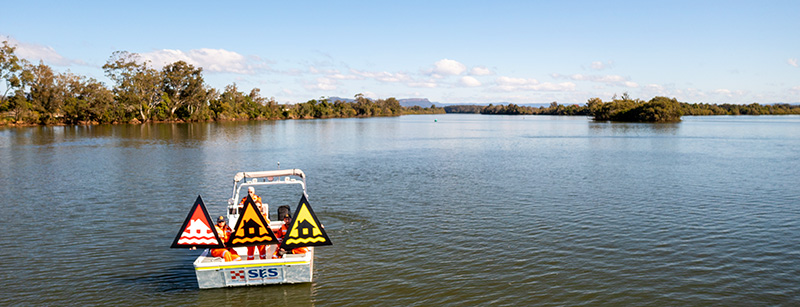 Flood boat