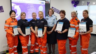INSPIRATIONAL LEADERS RECOGNISED WITH NSW SES AWARDS ON INTERNATIONAL WOMEN’S DAY  