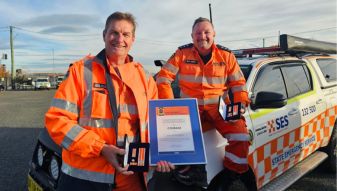 NSW SES VOLUNTEERS’ WORK IN FLOOD RESCUE AND FIRE EVACUATIONS RECOGNISED WITH COURAGE AWARDS
